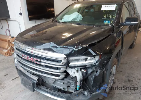 2021 GMC Acadia Awd Slt z USA, uszkodzony, nr VIN 1GKKNULS3MZ106513